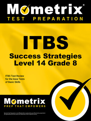 cover image of ITBS Success Strategies Level 14 Grade 8 Study Guide